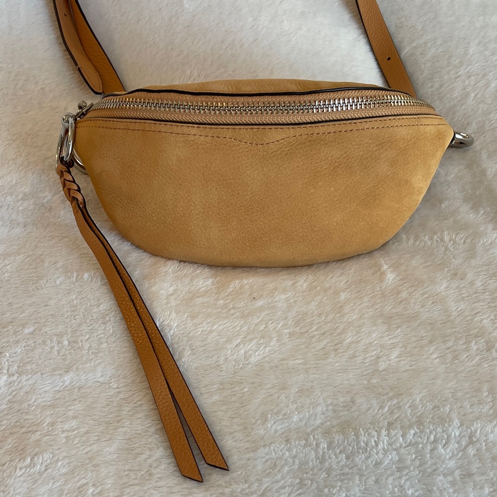 Rebecca Minkoff Tan Suede Beltbag